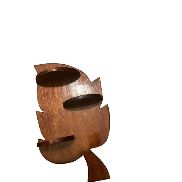 Vintage Handcrafted Farmhouse Wood Shelf Pair Made On Atlas Powder Company Crate - Picture 3 of 7